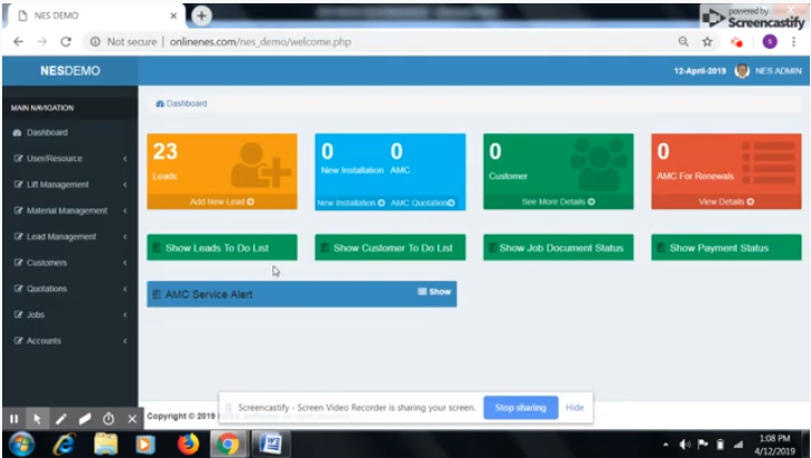 Quotation for New Installation