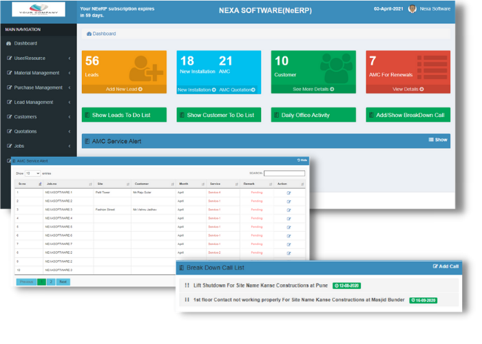 Dynamic Dashboard